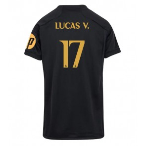 Real Madrid Lucas Vazquez #17 Rezervni Dres za Ženska 2023-24 Kratak Rukavima